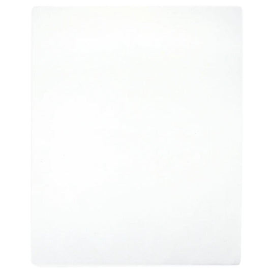 fehér pamutdzsörzé gumis lepedő 160x200 cm