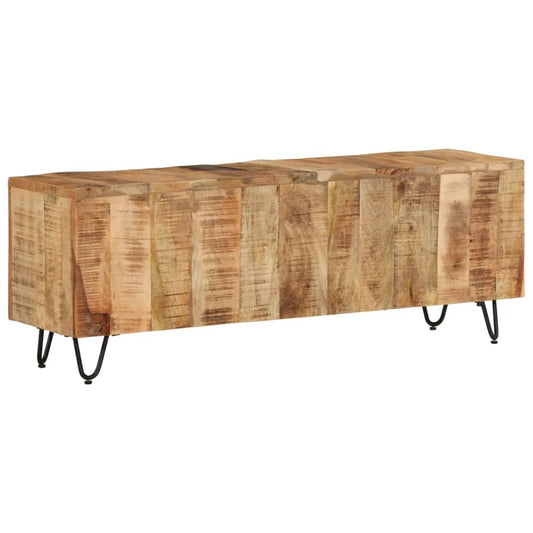 tömör mangófa TV-szekrény 110 x 30 x 40 cm
