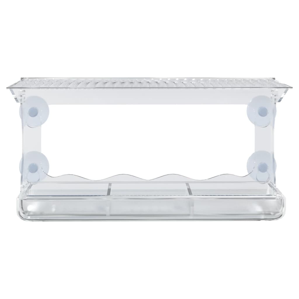 2 db akril ablaketető 30 x 12 x 15 cm