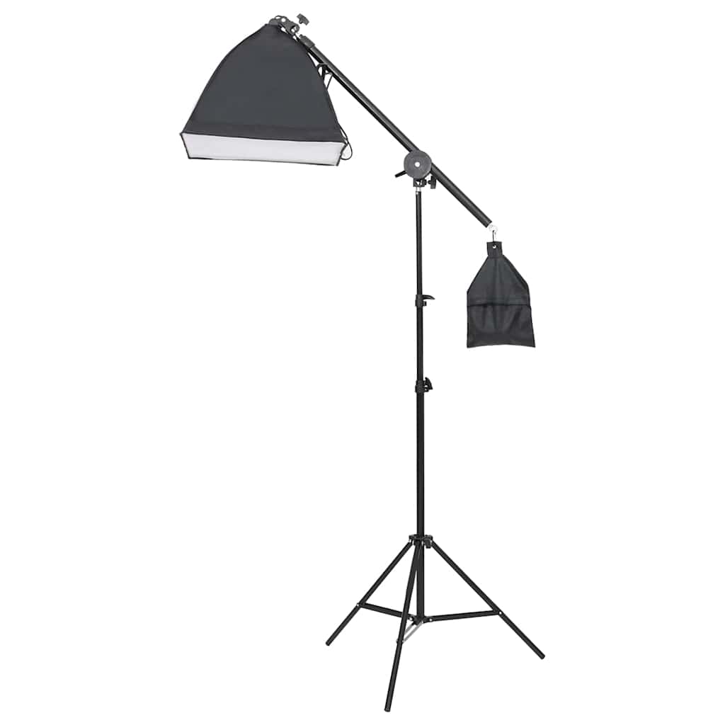 stúdiólámpaszett háromlábú állvánnyal és softbox-szal
