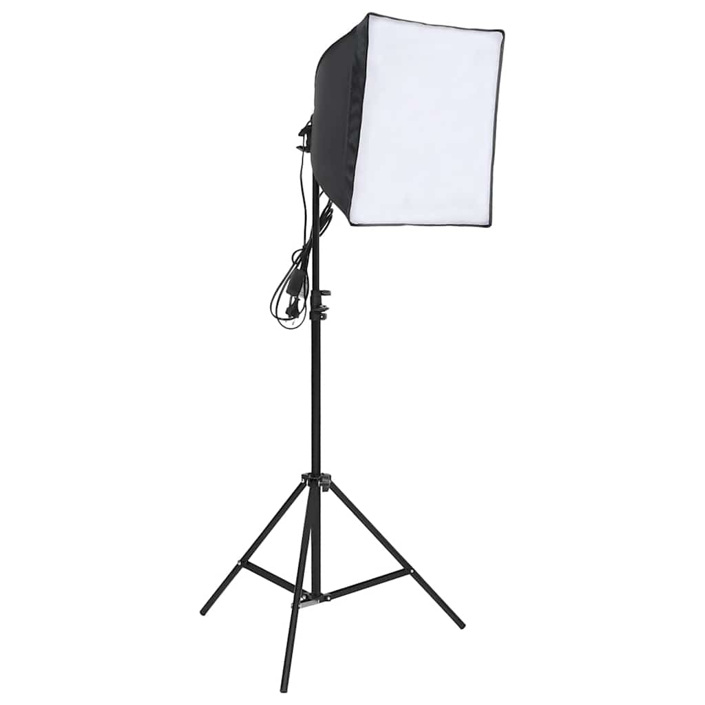stúdiólámpaszett háromlábú állvánnyal és softbox-szal