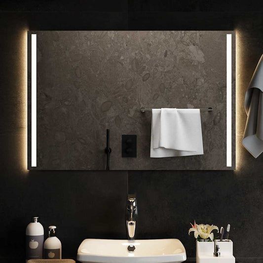 LED-es fürdőszobatükör 90x60 cm