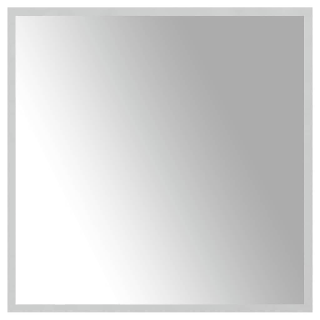 LED-es fürdőszobatükör 60x60 cm