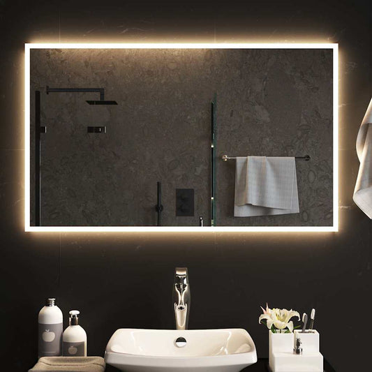 LED-es fürdőszobatükör 100x60 cm