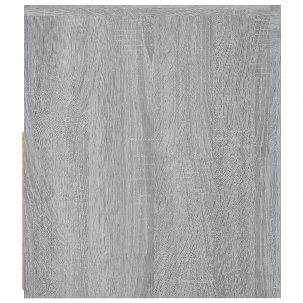 szürke sonoma színű TV-szekrény LED-lámpákkal 120 x 35 x 40 cm