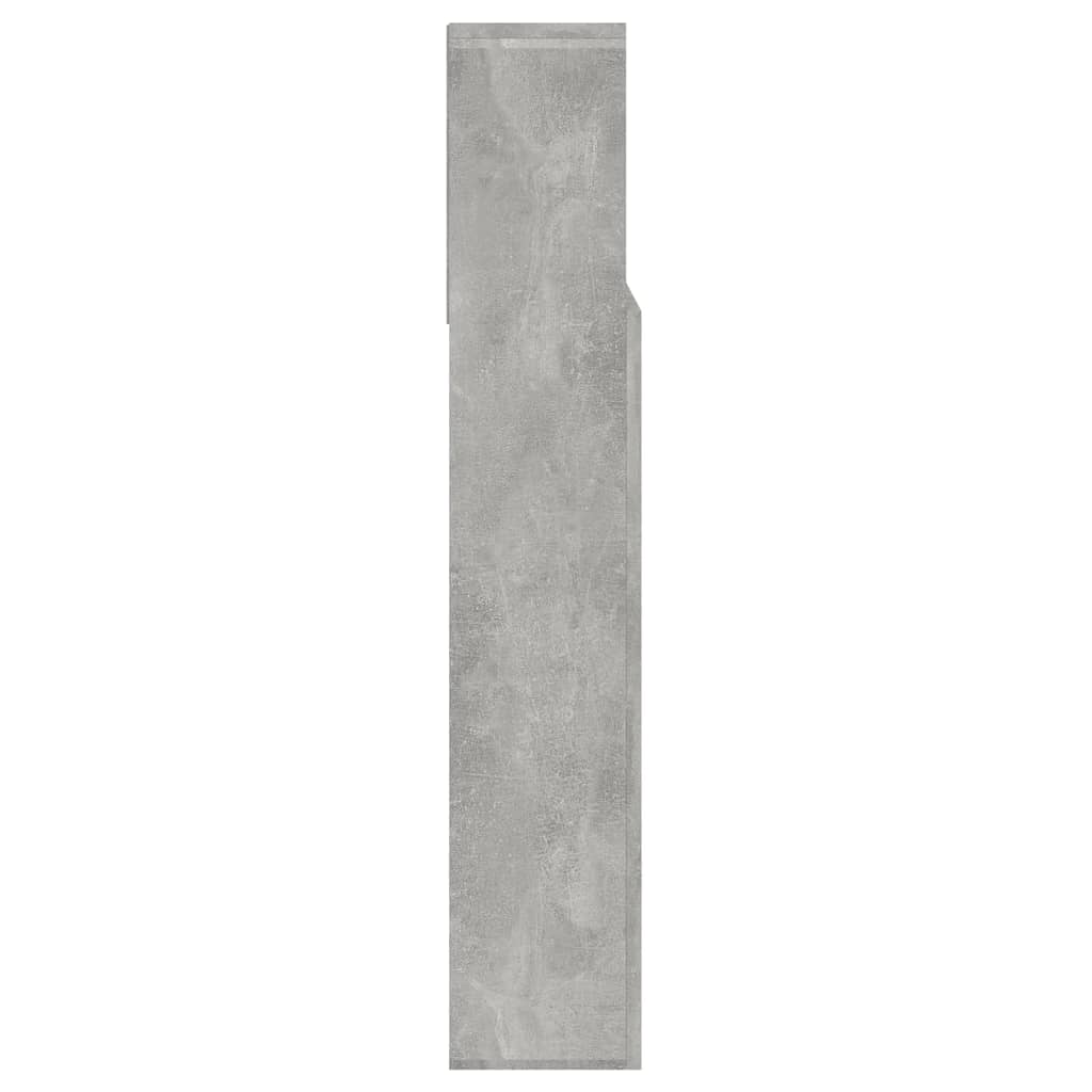 betonszürke áthidaló szekrény 140 x 19 x 103,5 cm