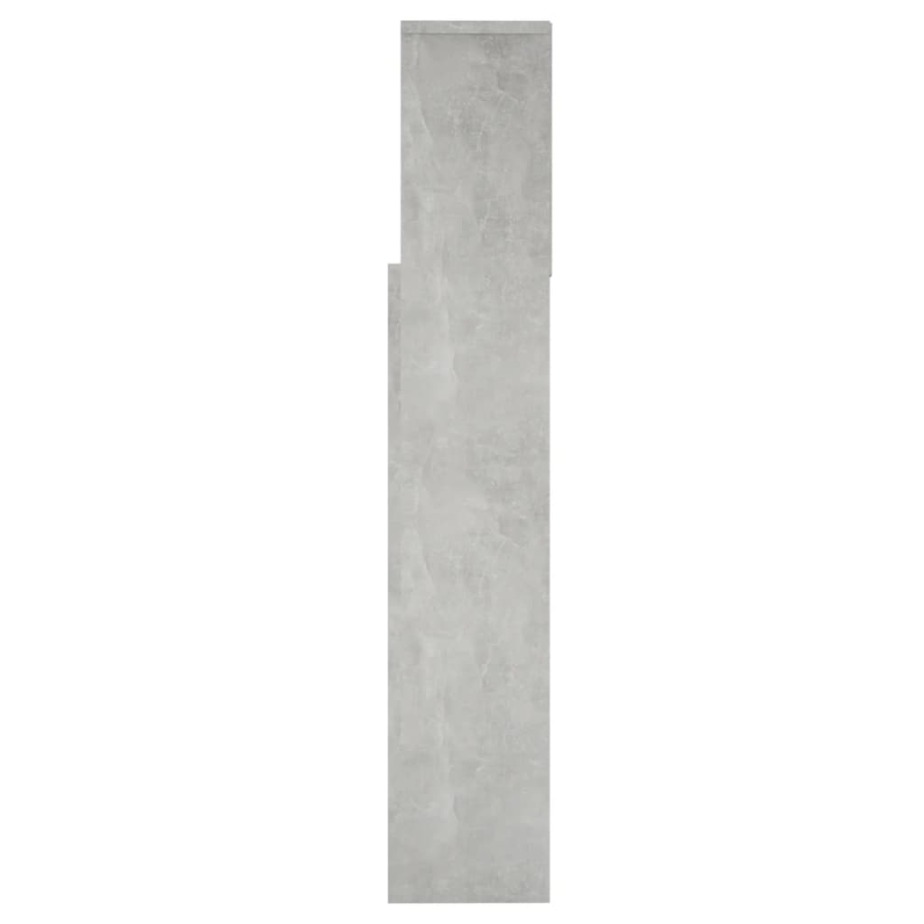 betonszürke áthidaló szekrény 160 x 19 x 103,5 cm