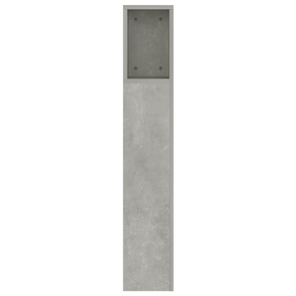 betonszürke áthidaló szekrény 160 x 18,5 x 104,5 cm