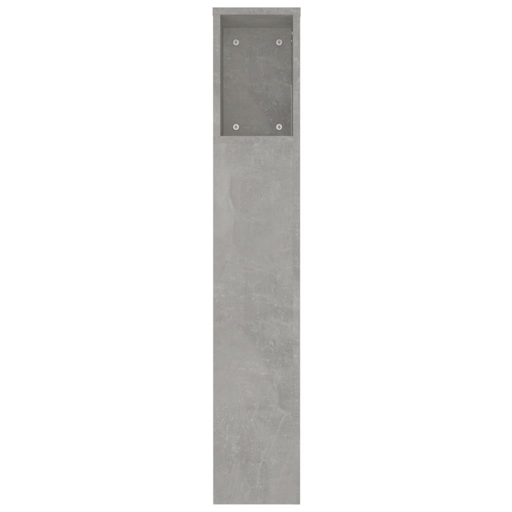 betonszürke áthidaló szekrény 220x18,5x104,5 cm