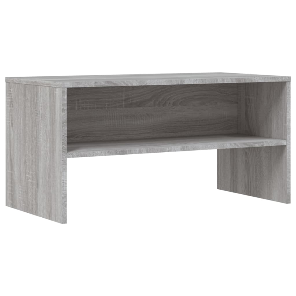 szürke sonoma szerelt fa TV-szekrény 80 x 40 x 40 cm