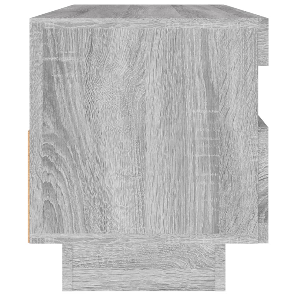szürke sonoma TV-szekrény LED-lámpákkal 100 x 35 x 40 cm