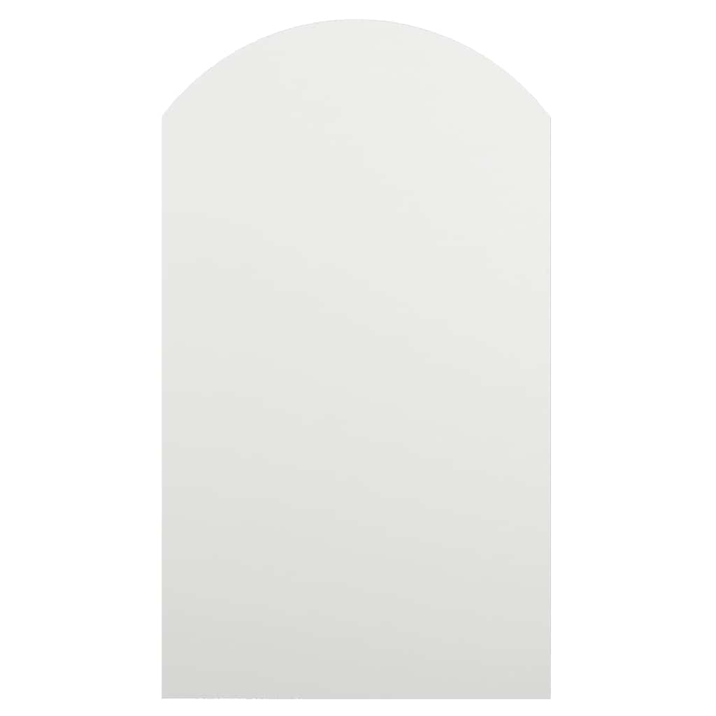 ívelt üvegtükör LED-lámpákkal 70 x 40 cm