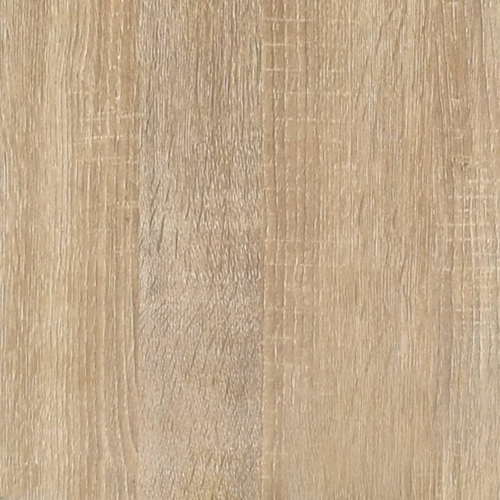 4 db sonoma-tölgy színű szerelt fa TV-szekrény 80 x 30 x 30 cm