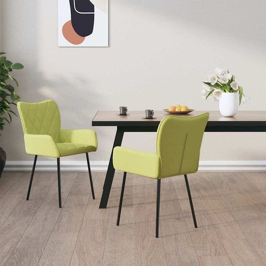 Étkezőszék Zöld 55 x 58 x 82 cm szövet