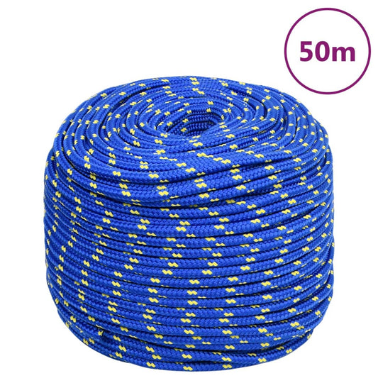 kék polipropilén hajókötél 6 mm 50 m