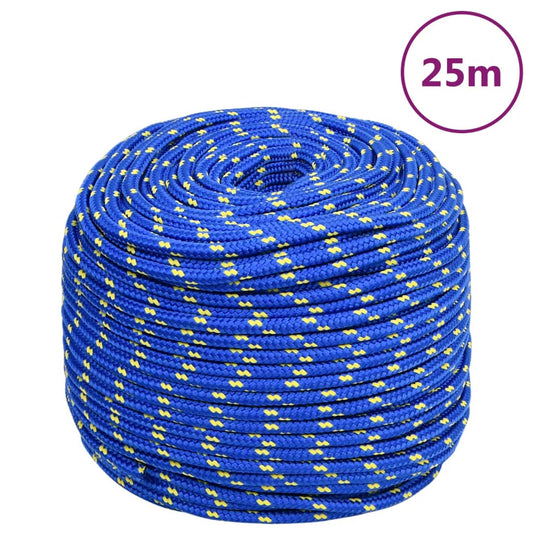 kék polipropilén hajókötél 8 mm 25 m