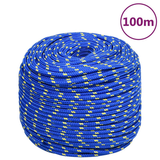 kék polipropilén hajókötél 10 mm 100 m