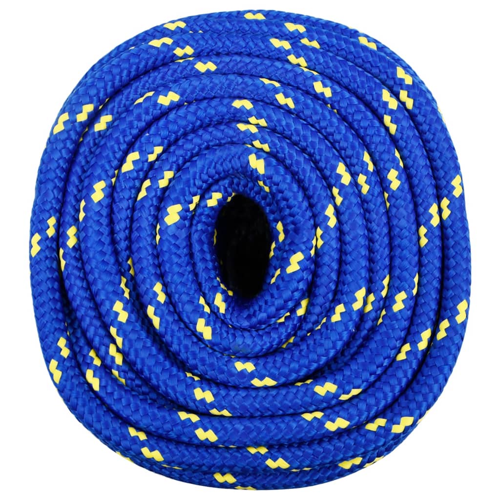 kék polipropilén hajókötél 18 mm 100 m
