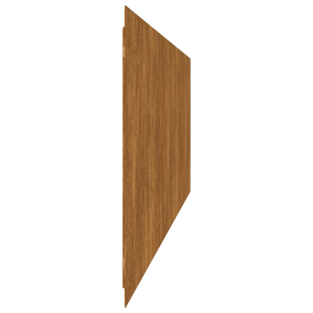 10 db rugalmas corten acél gyepszegély 20 x 103 cm