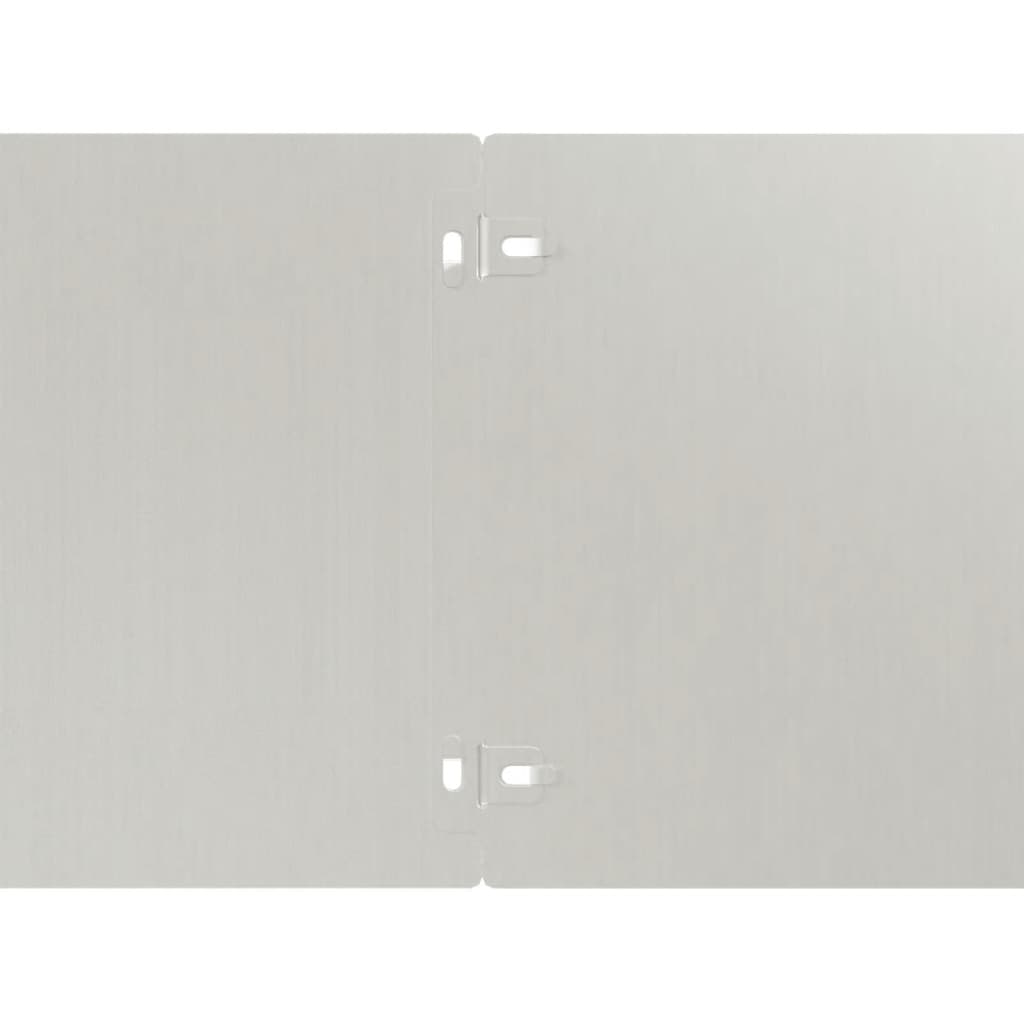 10 db rugalmas corten acél gyepszegély 20 x 103 cm