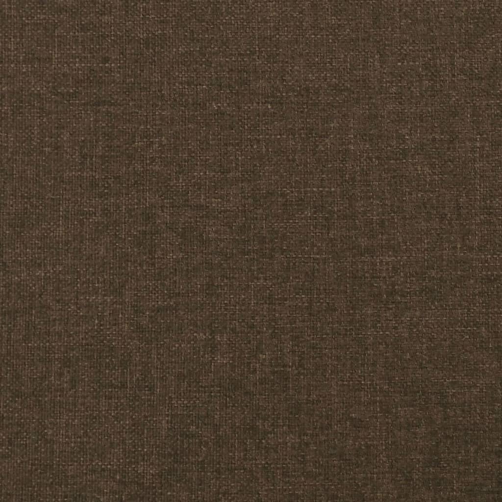 2 db sötétbarna szövet fejtámla 72 x 5 x 78/88 cm