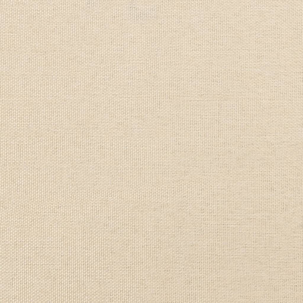 2 db krémszínű szövet fejtámla 72 x 5 x 78/88 cm