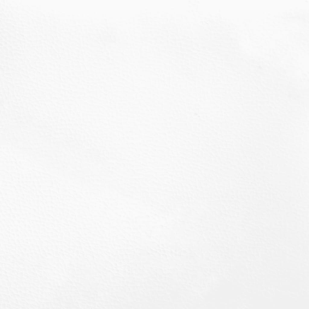 2 db fehér műbőr fejtámla 72 x 5 x 78/88 cm