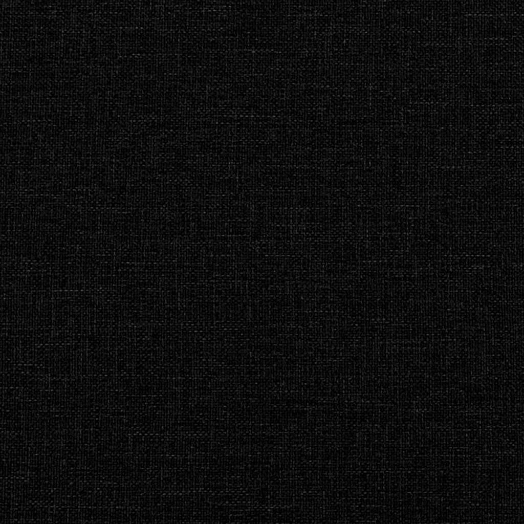 Fejtámla fejtámlával Állítható Fekete 40.5 x 4 x 40.5 cm szövet