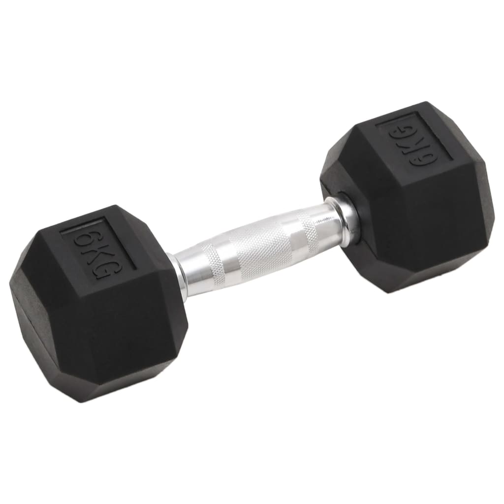 2 db összesen öntöttvas egykezes súlyzó 12 kg
