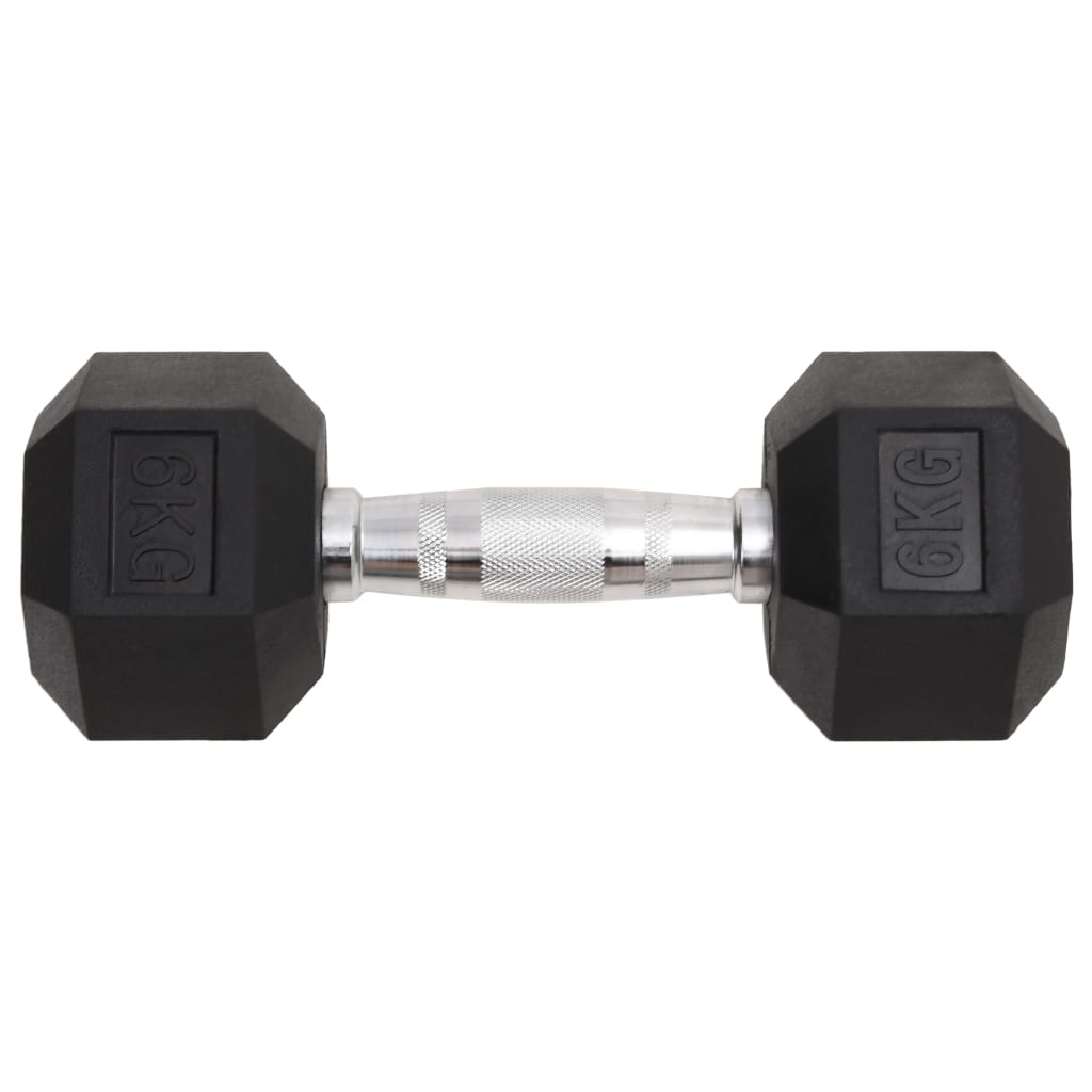 2 db összesen öntöttvas egykezes súlyzó 12 kg