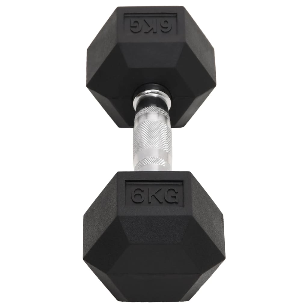 2 db összesen öntöttvas egykezes súlyzó 12 kg