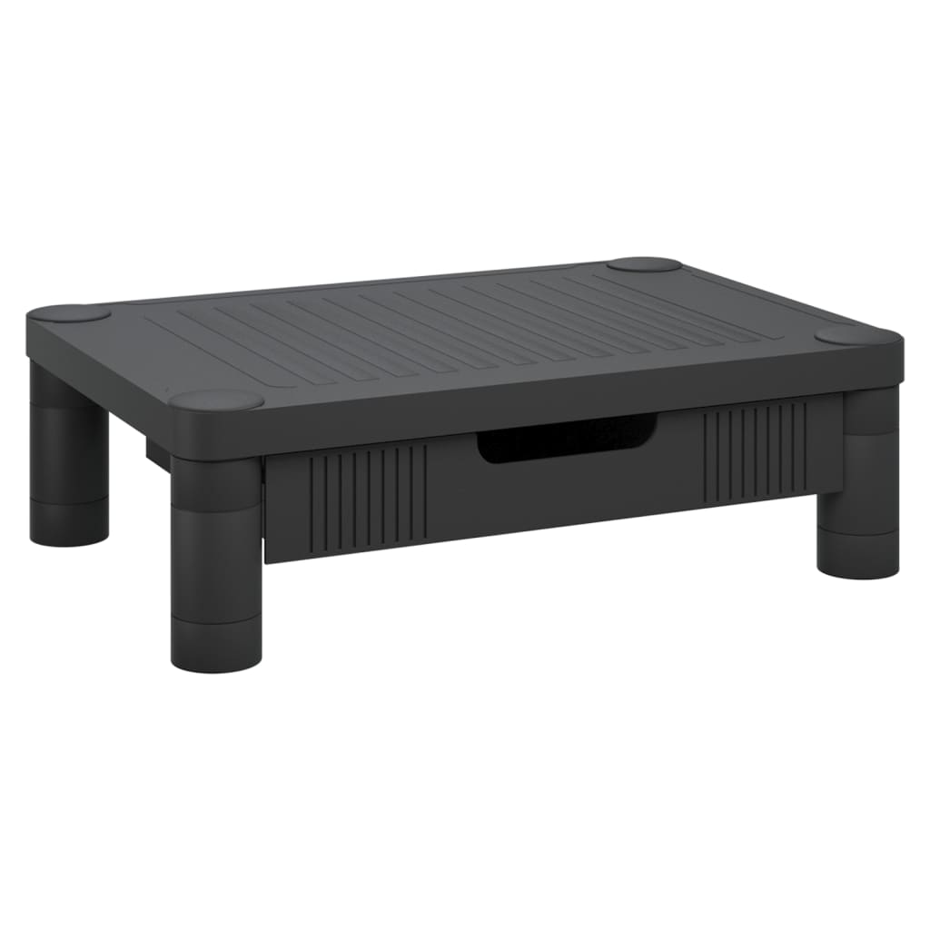fekete monitorállvány 43 x 30,5 x 13 cm
