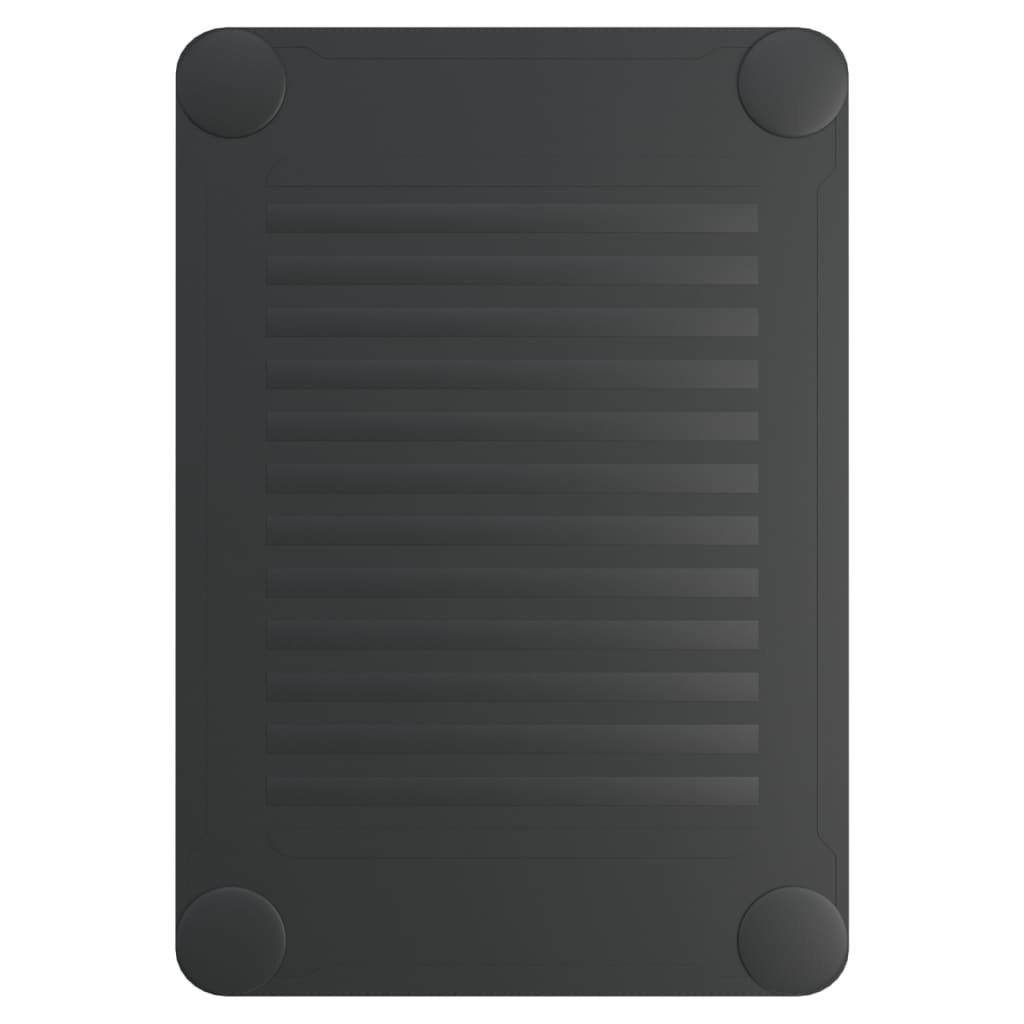 fekete monitorállvány 43 x 30,5 x 13 cm