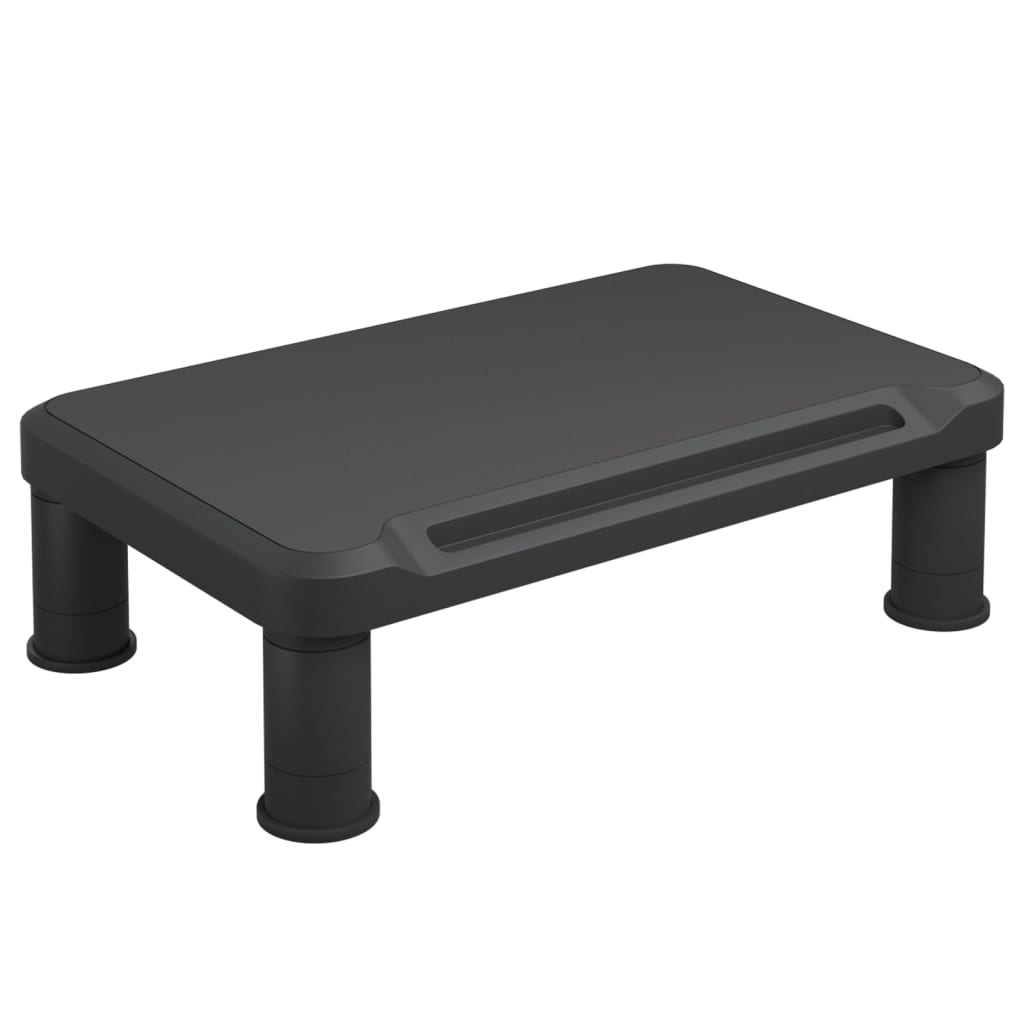 fekete monitorállvány 38 x 24 x 10,5 cm