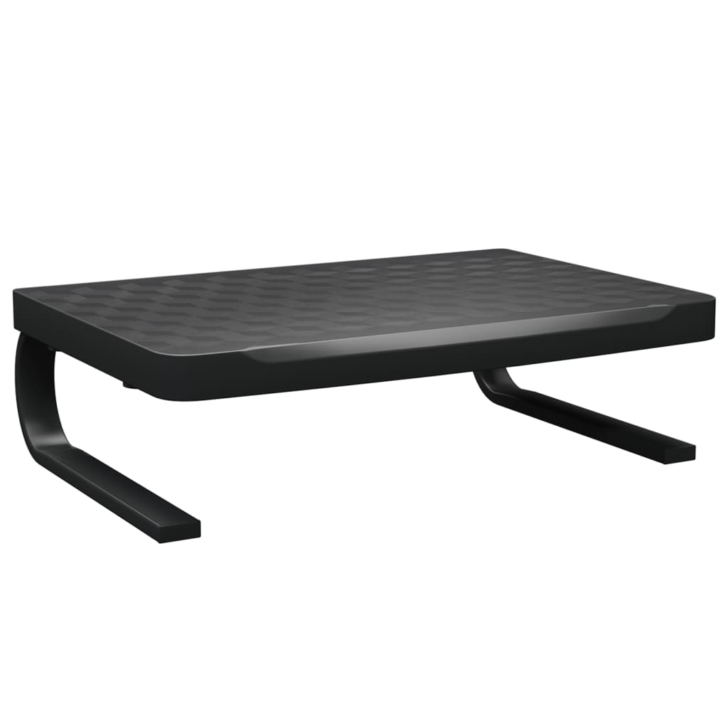 fekete monitorállvány 37 x 28 x 11,5 cm