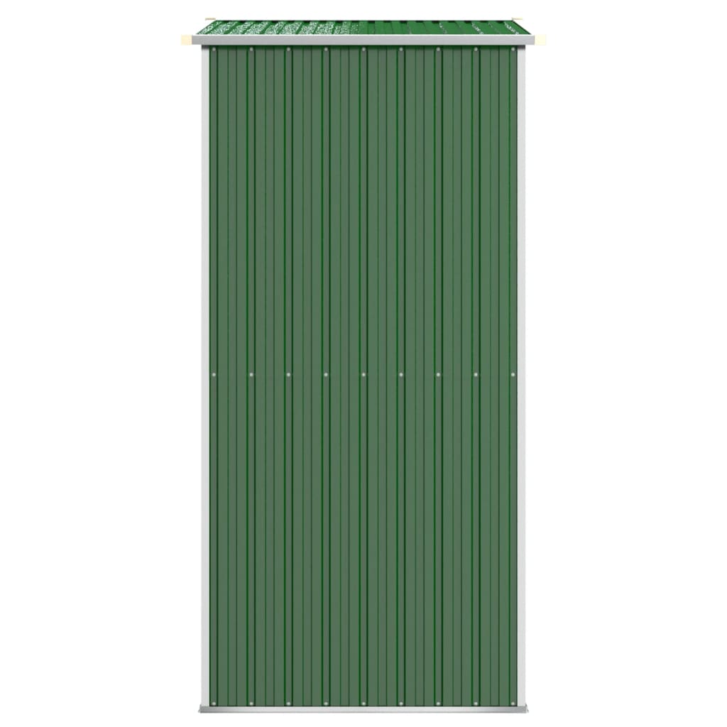 zöld horganyzott acél kerti fészer 192x108x223 cm