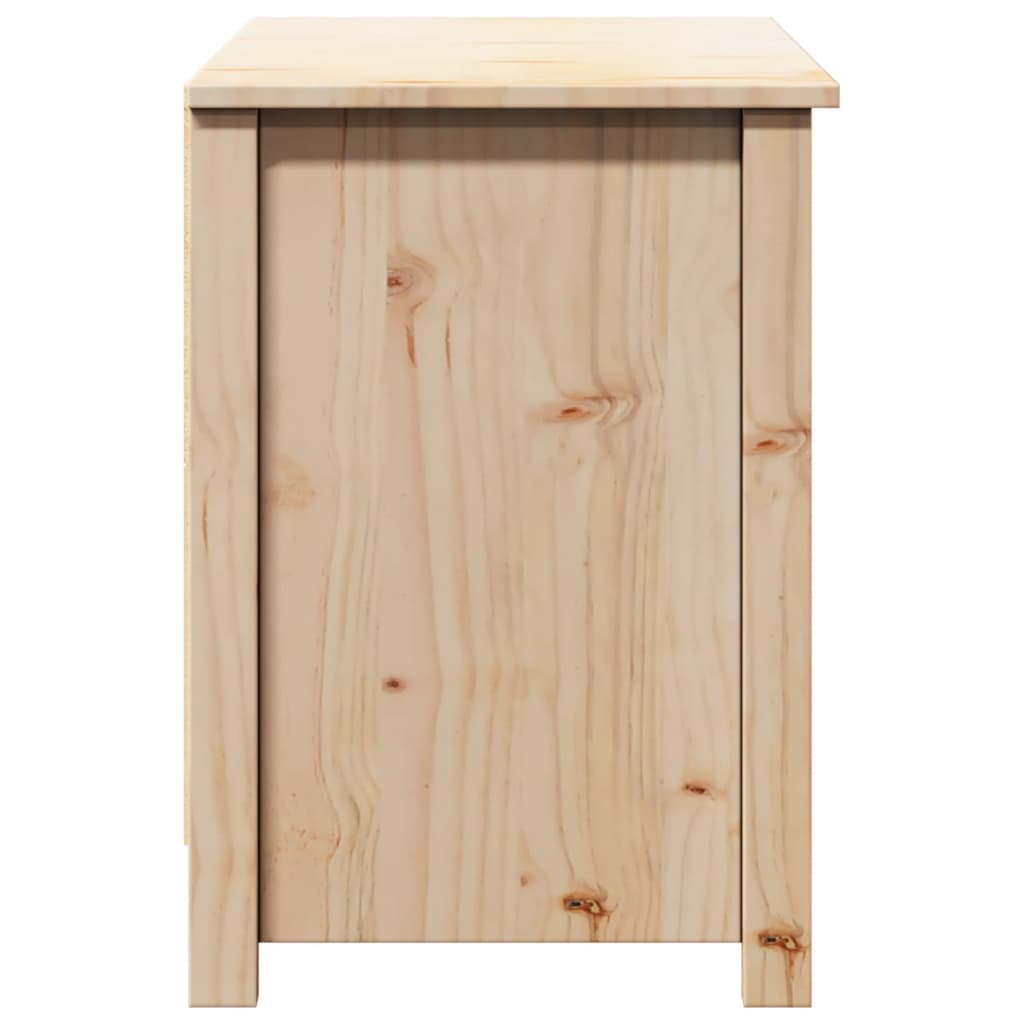 tömör fenyőfa TV-szekrény 103 x 36,5 x 52 cm