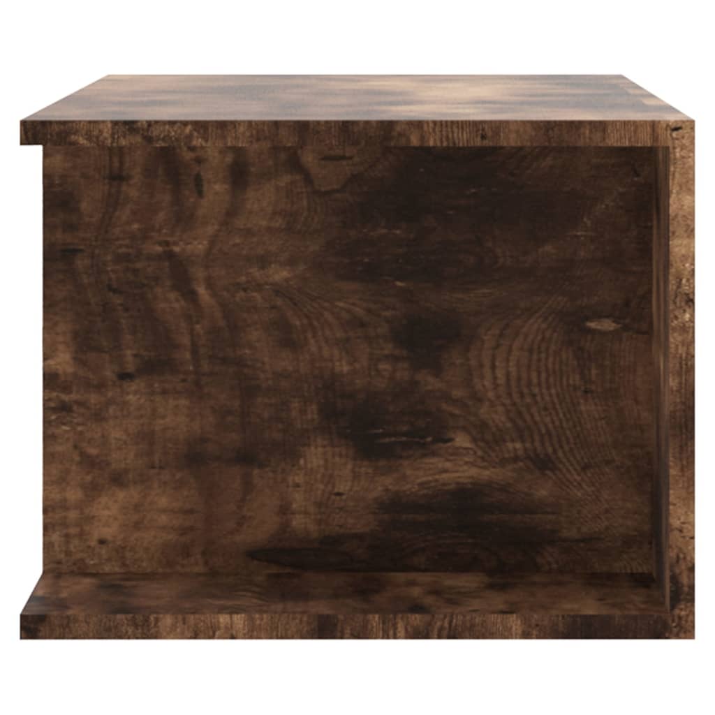 füstös tölgy színű LED-es TV-szekrény 90 x 39 x 30 cm