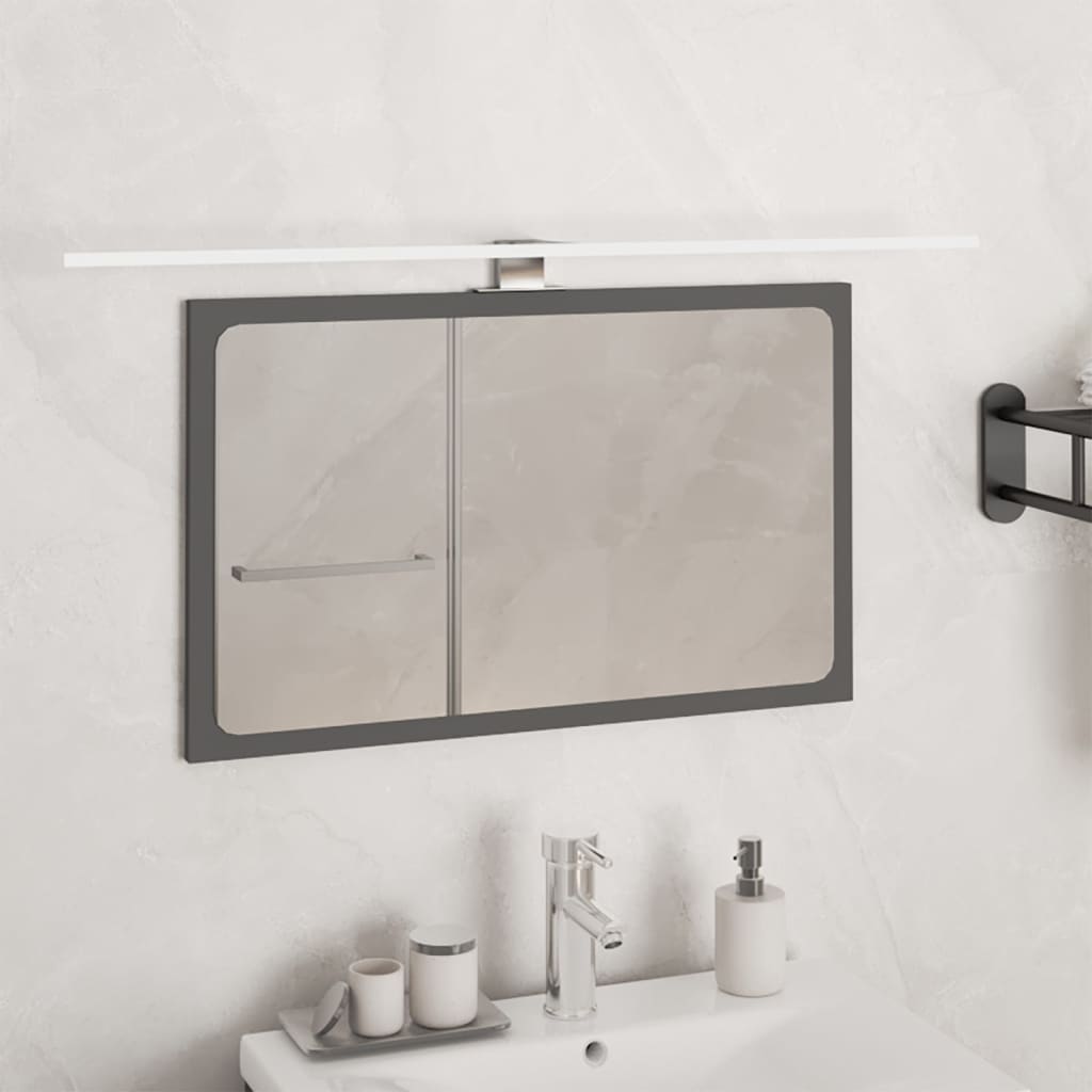meleg fehér LED-es tükörlámpa 7,5 W 80 cm 3000 K