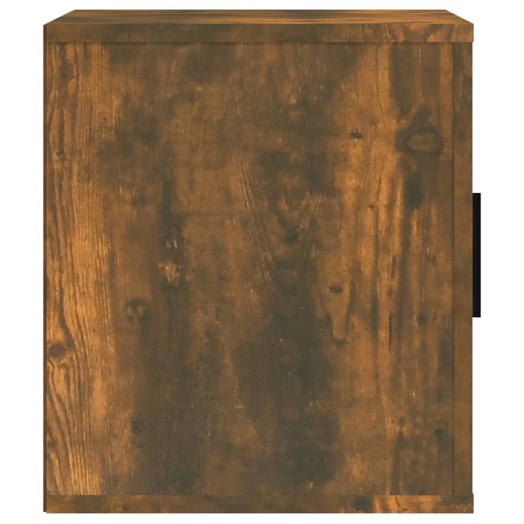 füstös tölgy színű szerelt fa TV-szekrény 100 x 35 x 40 cm