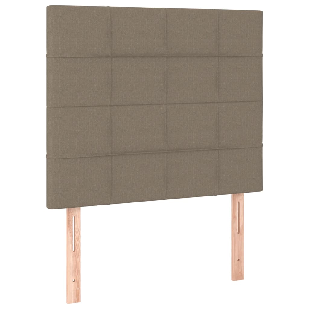 2 db tópszínű szövet fejtámla 100x5x78/88 cm