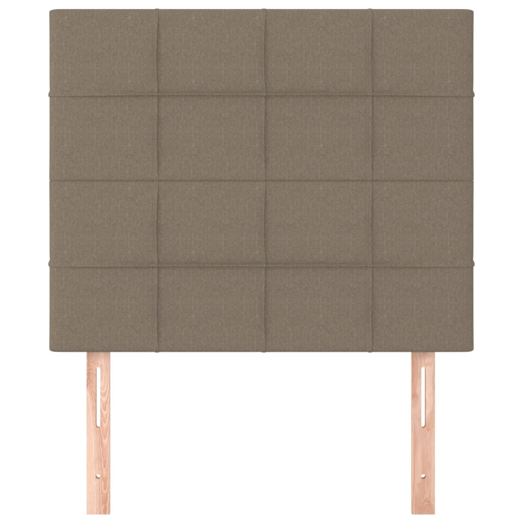 2 db tópszínű szövet fejtámla 100x5x78/88 cm