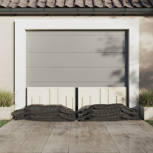 50 db sötétzöld HDPE homokzsák 103 x 25 cm