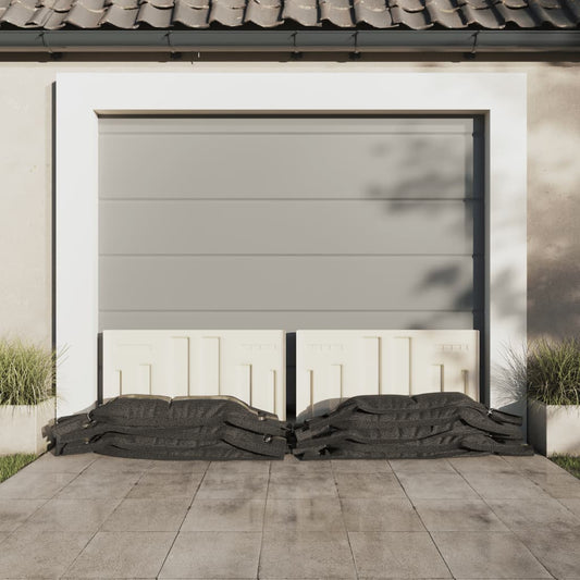 100 db sötétzöld HDPE homokzsák 103 x 25 cm