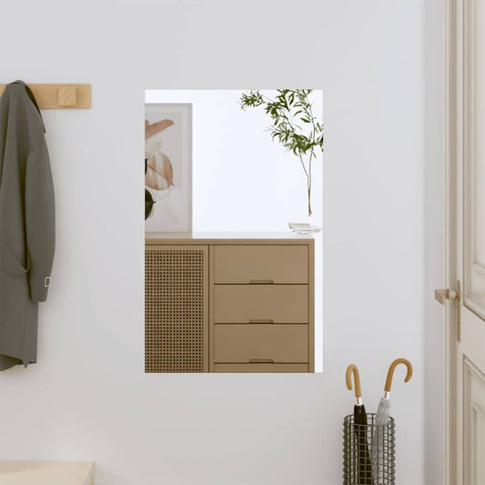 téglalap alakú üveg falitükör 40 x 60 cm