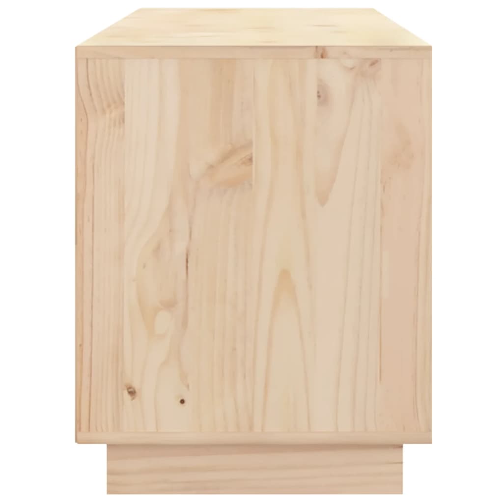 tömör fenyőfa TV-szekrény 176x37x47,5 cm