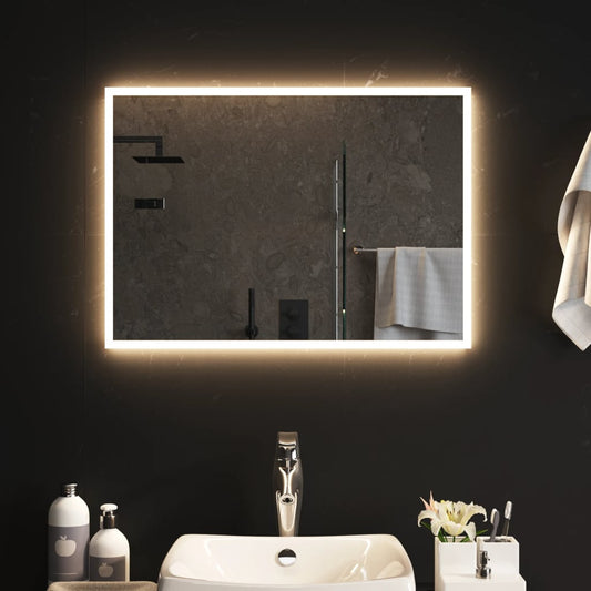 LED-es fürdőszobatükör 50 x 70 cm