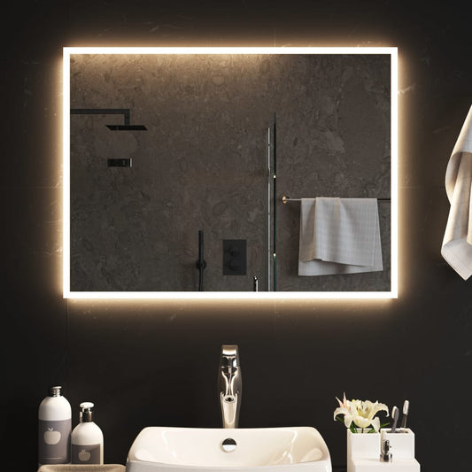 LED-es fürdőszobatükör 60x80 cm