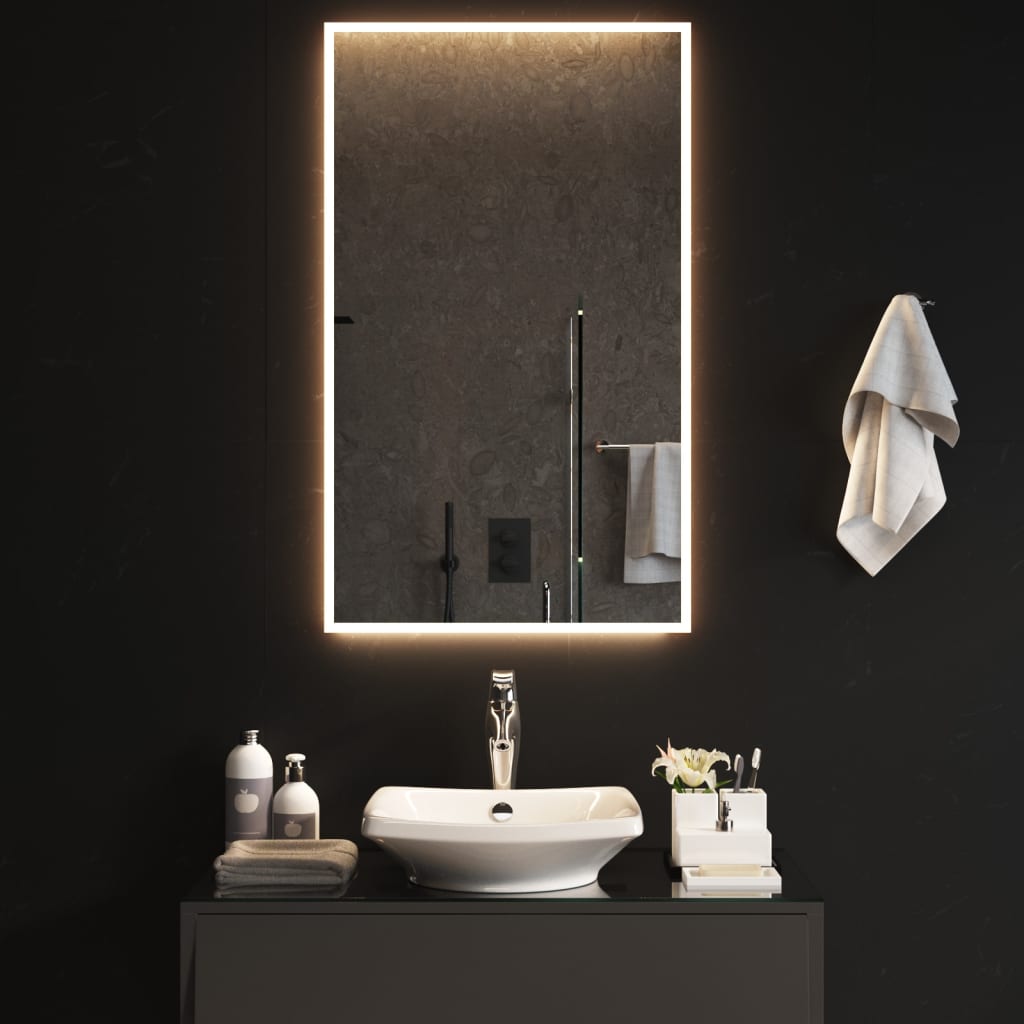 LED-es fürdőszobatükör 60x100 cm