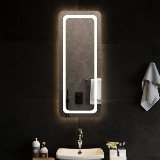 LED-es fürdőszobatükör 40x100 cm